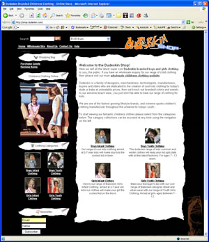 Dudeskin E-commerce Website
