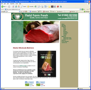 Field Farm Fresh Website