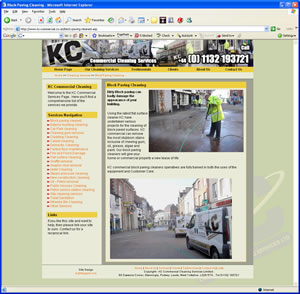 KC Commercial Cleaning Website