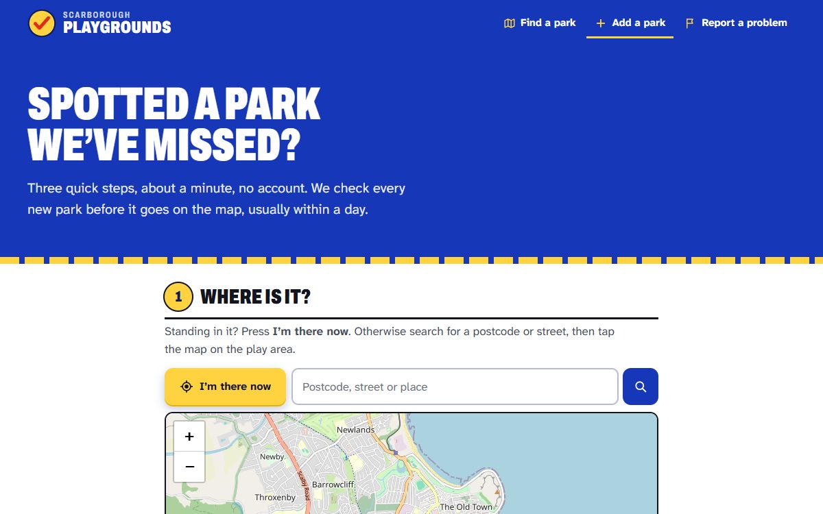 Scarborough Playgrounds – Community Guide to Parks & Play Areas screenshot